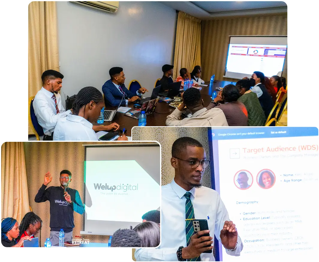 Welup Digital business strategy session